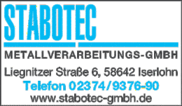 Bildergallerie Stabotec GmbH Iserlohn