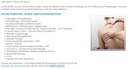 Bildergallerie Piotrowski Daniel Physiotherapie Menden