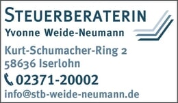 Eigentümer Bilder Weide-Neumann Yvonne Steuerberaterin Iserlohn