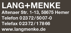 Bildergallerie LANG + MENKE GmbH Hemer
