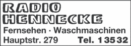Bildergallerie Radio Hennecke TV-Video-HiFi-Reparaturen Hemer