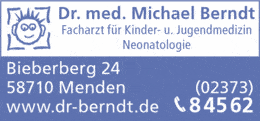 Bildergallerie Berndt Michael Dr. Facharzt für Kinder- und Jugendmedizin Menden (Sauerland)
