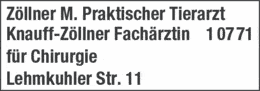 Bildergallerie Zöllner M. Dr. prakt. Tierarzt Plettenberg