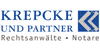 Logo Krepcke und Partner Rechtsanwälte · Notare Menden