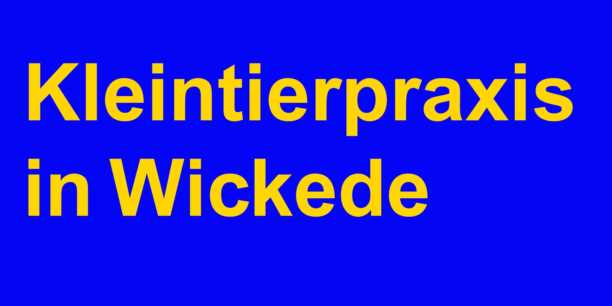 Logo Dr. Cornelia Vesper Kleintierpraxis Wickede