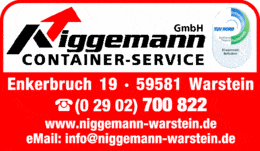 Bildergallerie Niggemann Container Service GmbH Warstein