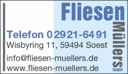 Bildergallerie Müllers Fliesenverlegung und Fußboden GmbH Soest