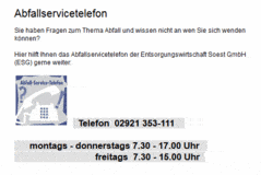 Bildergallerie Entsorgungswirtschaft Soest GmbH Soest