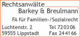 Bildergallerie Barkey & Breulmann Rechtsanwälte Lippstadt