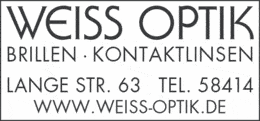 Bildergallerie Optik Weiss GmbH Lippstadt