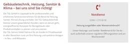 Bildergallerie TGL GmbH Heizung Klima Sanitär Lippstadt