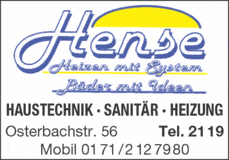 Bildergallerie Hense Heizung + Sanitär GmbH Erwitte
