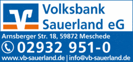 Eigentümer Bilder Volksbank Sauerland eG Filiale Meschede Meschede