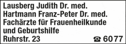Bildergallerie Lausberg Judith Dr. med. Meschede