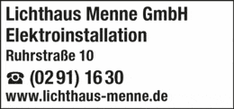 Bildergallerie Lichthaus Menne GmbH GF M. Hengsbach Meschede