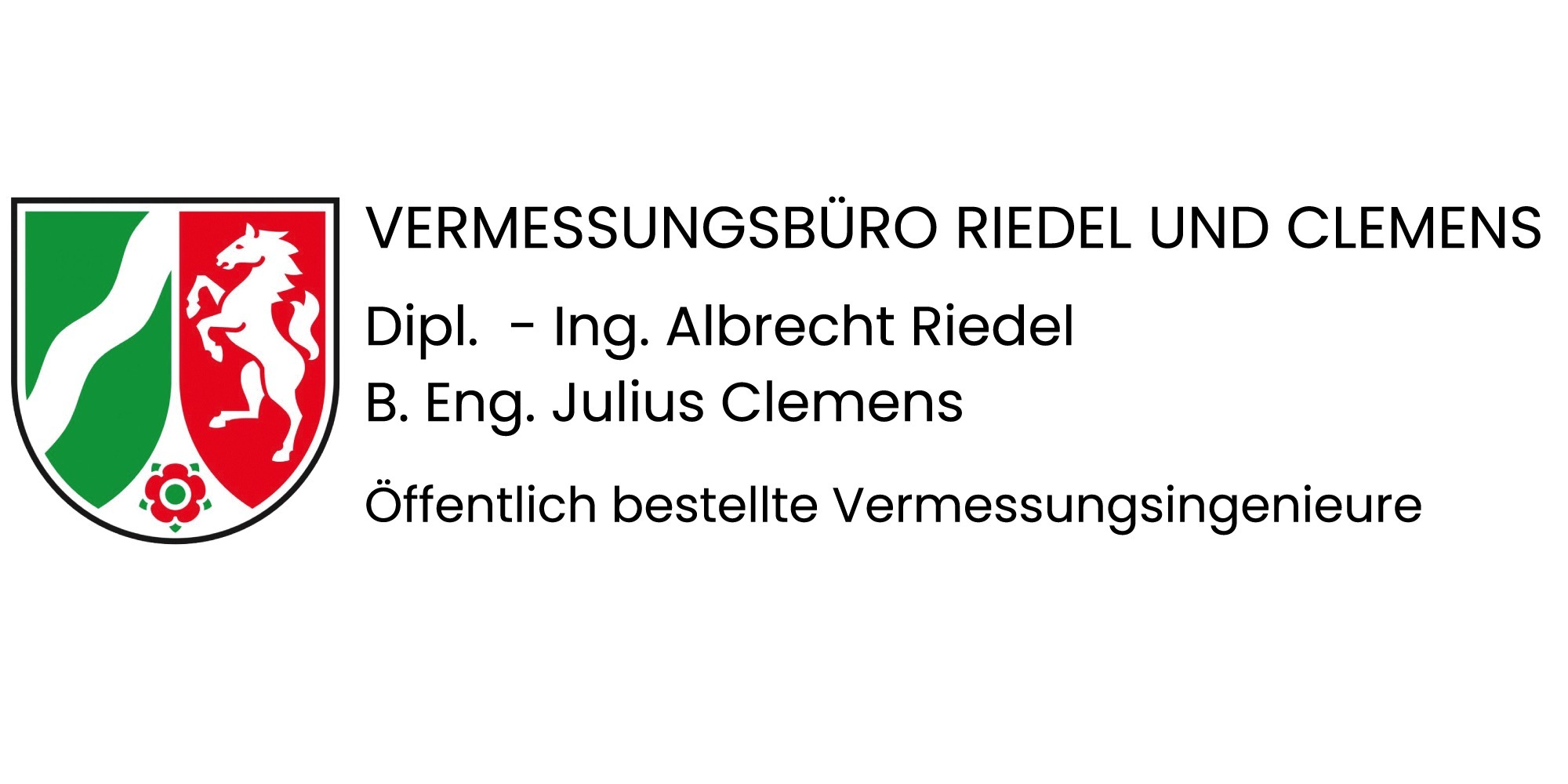 Logo Vermessungsbüro Riedel und Clemens Öffentlich bestellte Vermessungsingenieure Meschede
