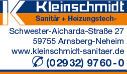 Bildergallerie Kleinschmidt GmbH & Co. KG Sanitär Arnsberg