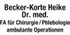 Logo Becker-Korte Heike Dr. med. FA für Chirurgie Arnsberg