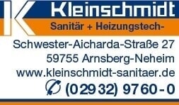 Bildergallerie Kleinschmidt GmbH & Co. KG Sanitär Arnsberg