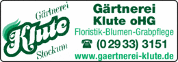 Bildergallerie Gärtnerei Klute OHG Sundern (Sauerland)