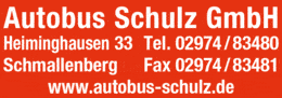 Bildergallerie Autobus Schulz GmbH Schmallenberg