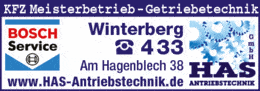 Bildergallerie HAS Antriebtechnik GmbH Kfz Meisterwerkstatt Winterberg