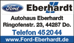 Eberhardt Automobile GmbH & Co. KG- Ihr Ford Partner in Dortmund