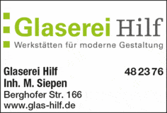 Bildergallerie Hilf Glaserei Inh. M. Siepen Dortmund