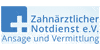 Logo A&V - Zahnärztlicher Notdienst Vermittlung e.V. Dortmund