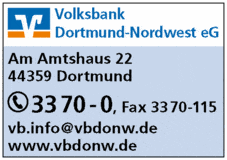 Bildergallerie Volksbank Dortmund-Nordwest eG Dortmund