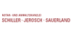 Logo Schiller · Jerosch · Sauerland Notar- und Anwaltskanzlei Dortmund