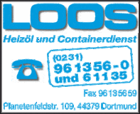 Bildergallerie LOOS Mineralöle GmbH & Co. KG Heizöl und Containerdienst Dortmund