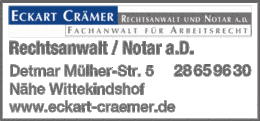 Bildergallerie Crämer Eckart Rechtsanwalt / Notar a.D. Dortmund