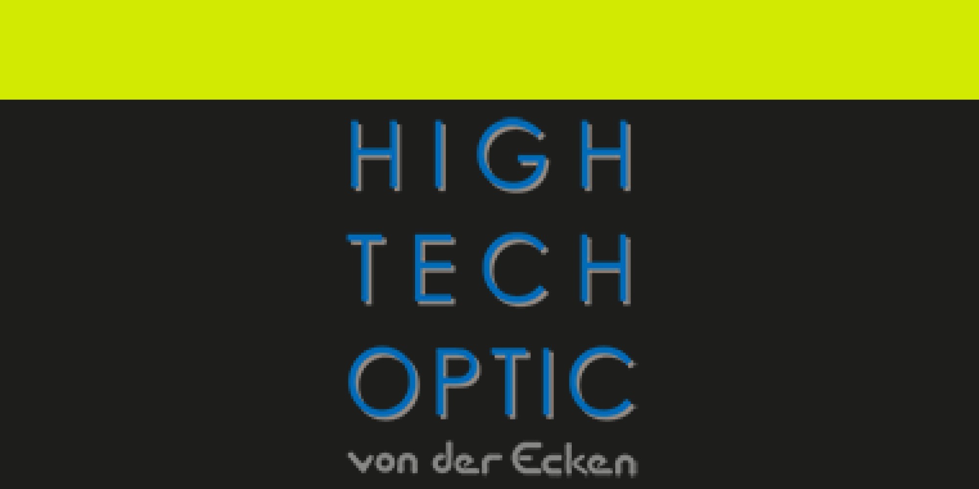 Logo high-tech optic von der Ecken Dortmund