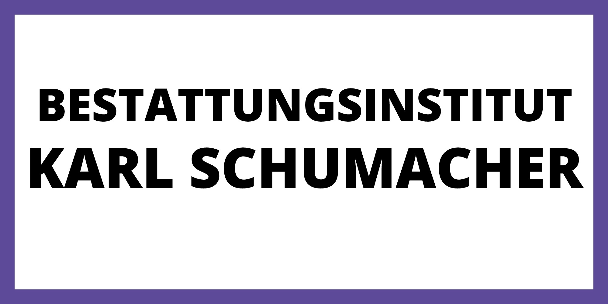 Logo Schumacher Karl Bestattungsinstitut Dortmund