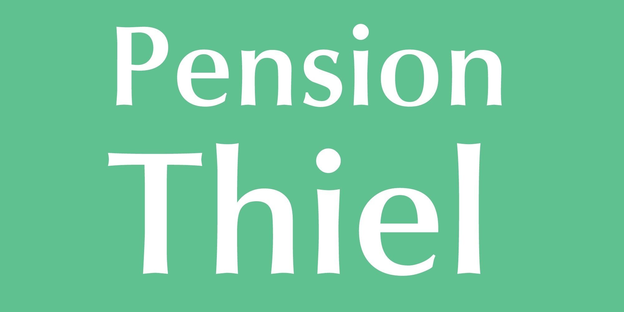Logo Pension Thiel, Trude Dyck Bad Schwartau