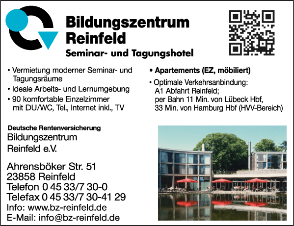 Deutsche Rentenversicherung Bildungszentrum Reinfeld E V In Reinfeld
