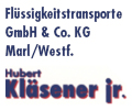 Logo Hubert Kläsener jr. Flüssigkeitstransporte GmbH & Co. KG Marl