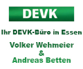 Logo DEVK Versicherungen Volker Wehmeier Versicherungsagentur Essen