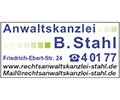 Logo Anwalt Stahl Beate Fachanwältin Arbeitsrecht - Schwerpunkte Miet-, Verkehrs-, Familien- u. Timeshare-Recht Dinslaken
