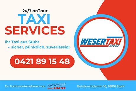 Bildergallerie Weser Taxi & Mietwagenzentrale GmbH & Co. KG Stuhr