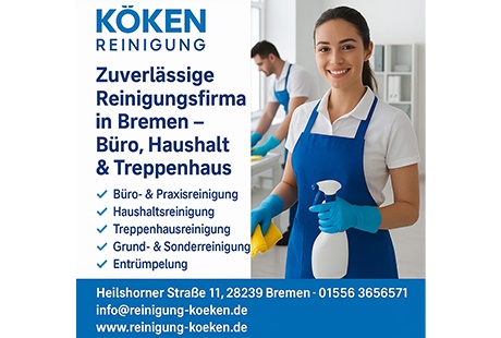 Bildergallerie KÖKEN REINIGUNG Bremen