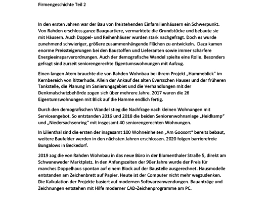 Eigentümer Bilder von Rahden Wohnbau und Immobilien GmbH & Co. KG Schwanewede