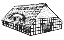 Logo Moorbeck GmbH Reetdachdeckerei u. Holzbau Hude
