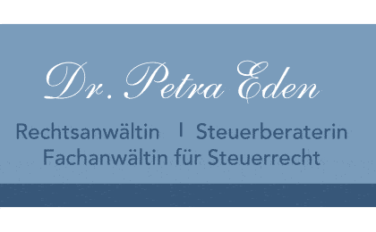 FirmenlogoEden Petra Dr. Rechtsanwältin u. Steuerberaterin Fachanwältin für Steuerrecht Oldenburg