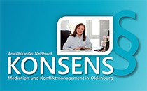 Logo Konsens - Mediation, Konfliktmanagement und Anwaltskanzlei Oldenburg