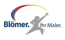 Logo Blömer. Ihr Maler. Malermeisterbetrieb + Farbenhaus Höltinghausen