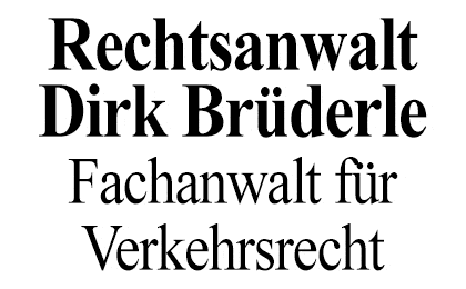 FirmenlogoDirk Brüderle Rechtsanwalt u. Fachanwalt für Verkehrsrecht Herford