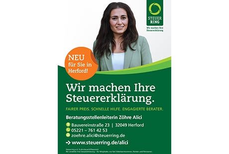 Bildergallerie Steuerring Zöhre Alici Herford