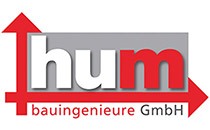 Logo hum bauingenieure GmbH Tragswerksplanung, Statik, SiGeKo Minden